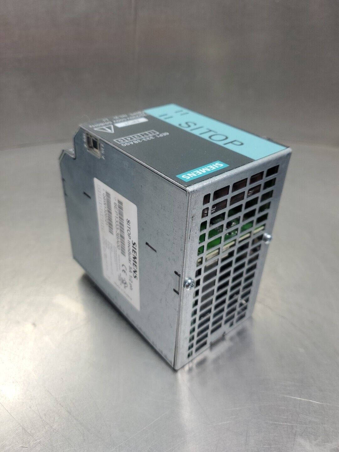 SIEMENS 6EP1333-3BA00 SITOP Modular 5A 1/2Ph Power Supply.                 4A-34