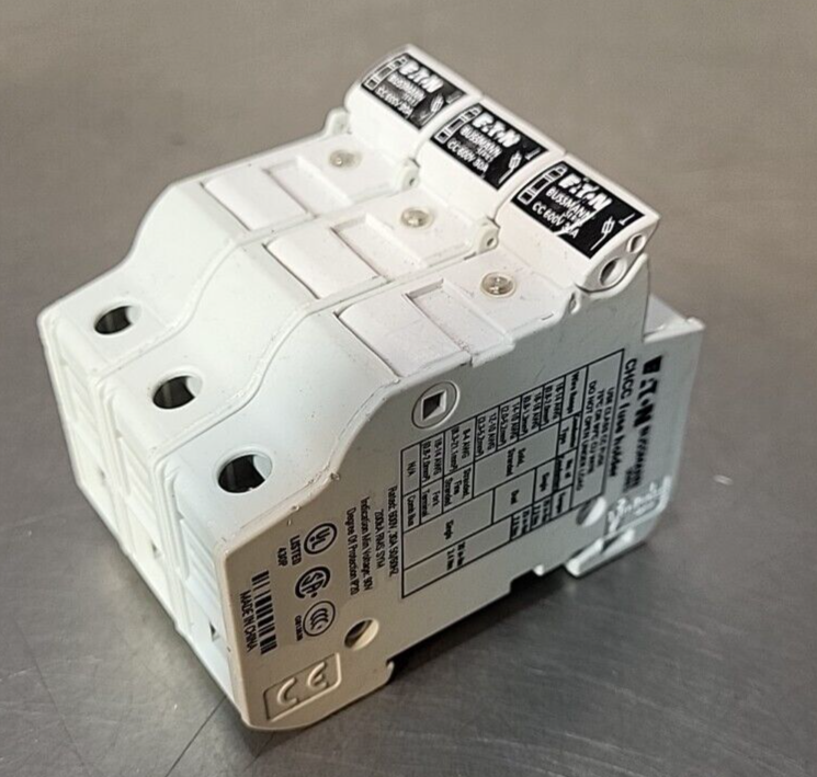 Eaton Bussmann CHHCC    Series Dual    Fuse Holder   600V 30A (BIN 3.5.2)