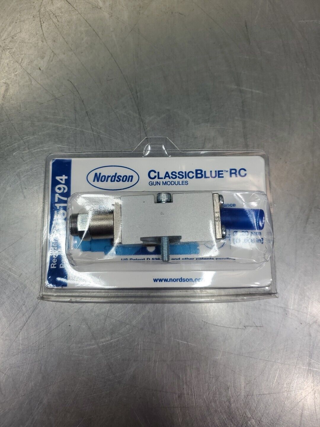 NORDSON 1051794 ClassicBlue RC Glue Gun Module.                            5E-31