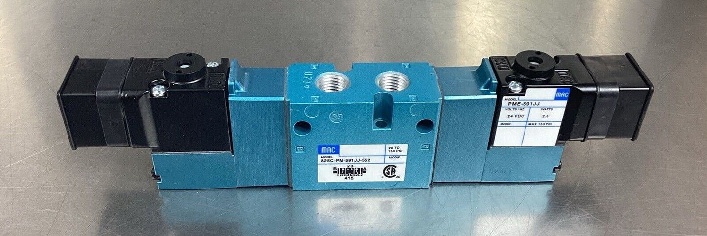 MAC VALVES  825C-PM-591JJ-552  Solenoid Valve       6B-9