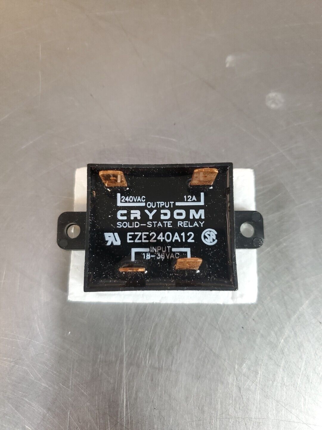 Crydom EZE240A12 Solid-State Relay Module, 18-38VAC.                      5E-2/4