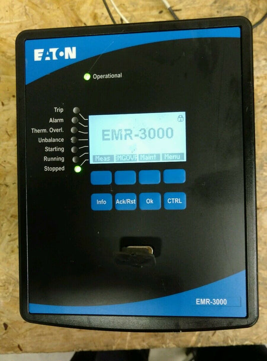 EATON EMR-3000A0IB1 MOTOR RELAY 66D2226G21                                   AUC