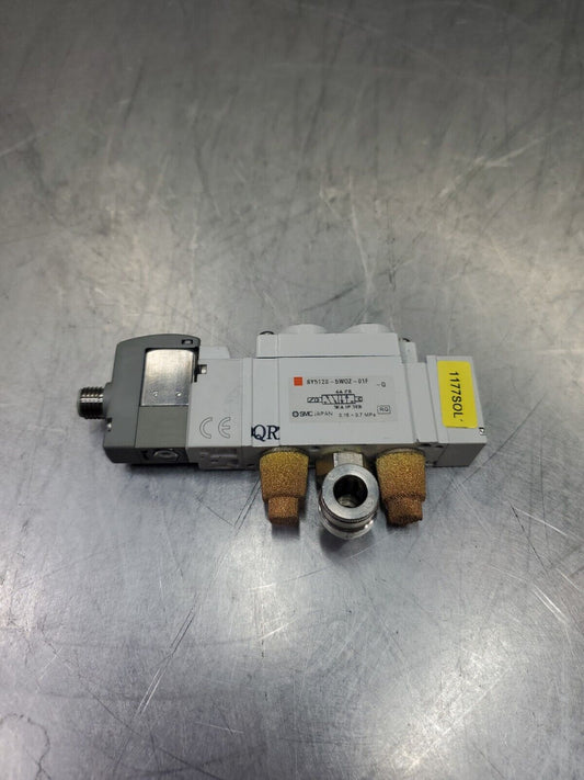 SMC SY5120-5W0Z-01F-Q Solenoid Valve 5 Port                                6D-14