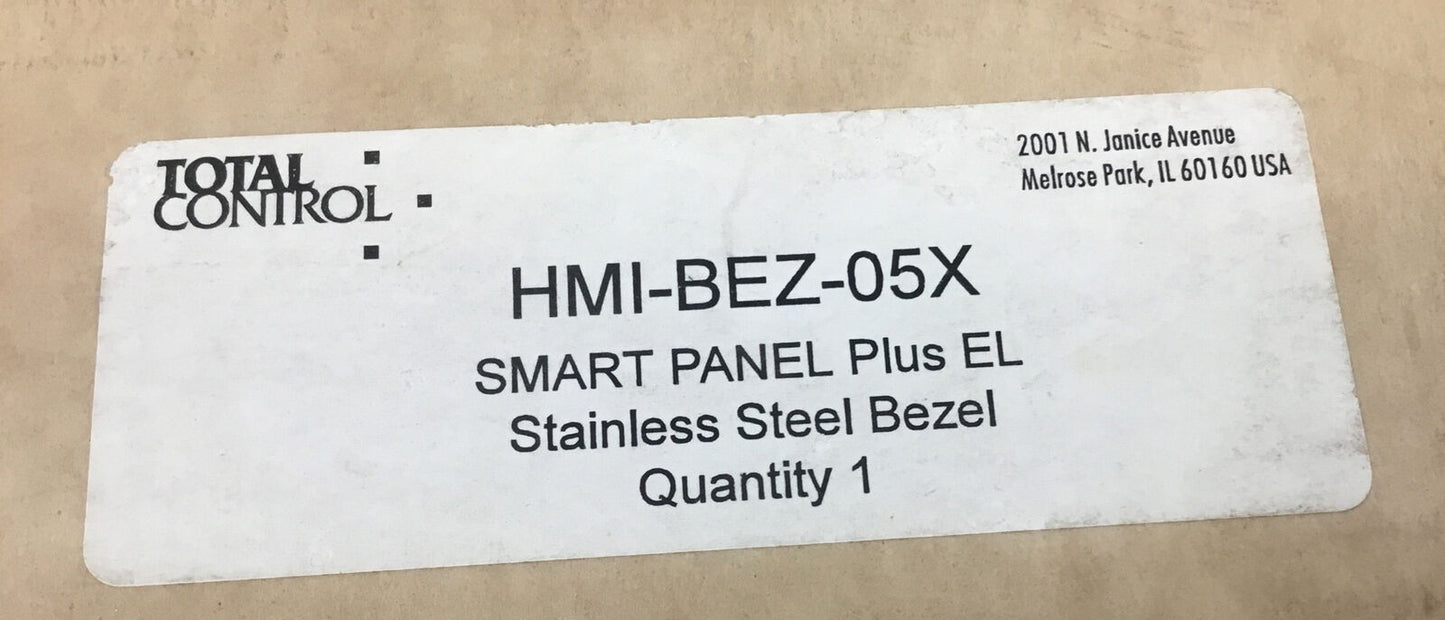 TOTAL CONTROL PRODUCTS  HMI-BEZ-05X  BEZEL STAINLESS STEEL       2C