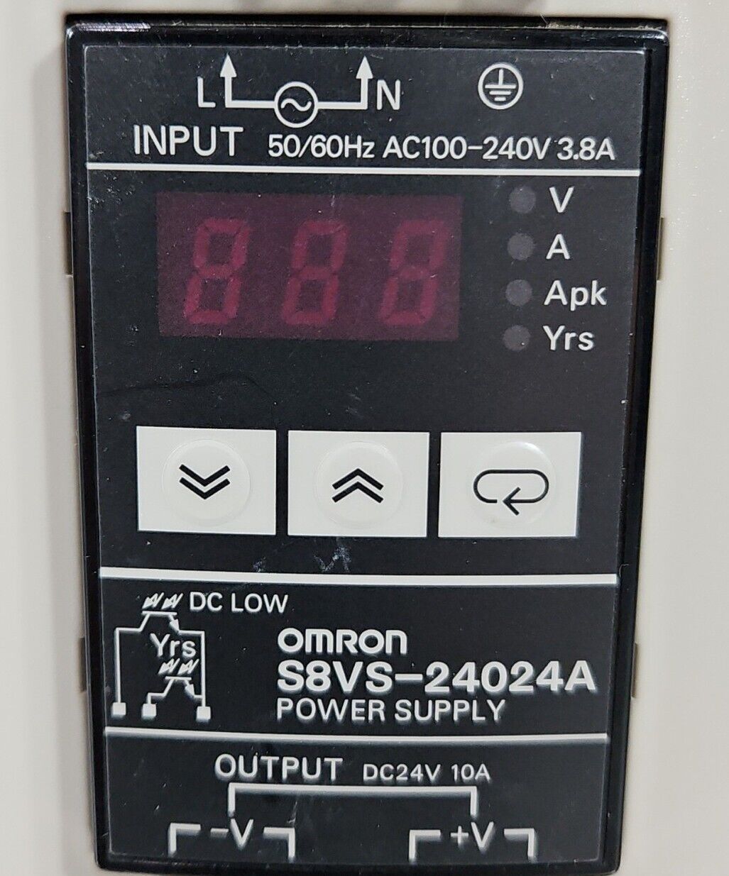 Omron S8VS-C24024A Power Supply.                                          4E-25