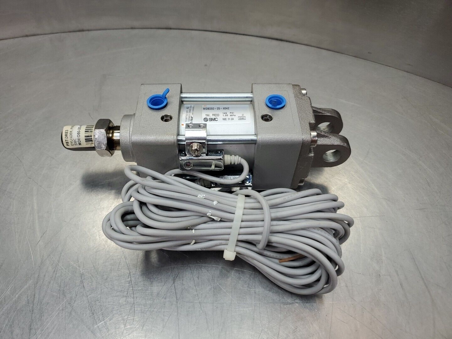 SMC MDBD50-25-A54Z Pneumatic Cylinder w/2 D-A54 Reed Switches.             6B-11