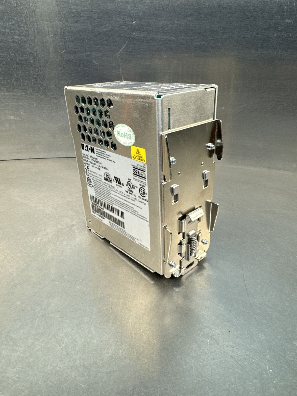 EATON PSG120E POWER SUPPLY 24Vdc  5A  120V INPUT (Bin 2.5.1)