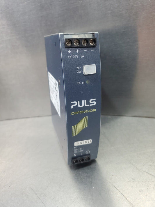 PULS Dimension CS5.241 24-28VDC, 5A POWER SUPPLY.                           4D-1