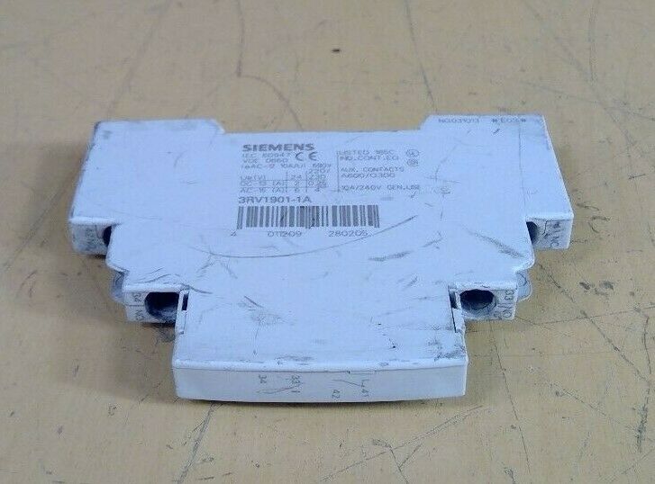 Siemens 3RV1901-1A Auxiliary Contact Switch                                  4D