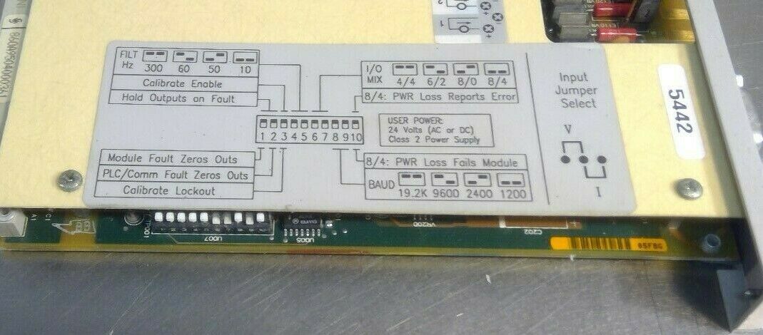 Siemens / Texas Instrument 505-7012 8IN/4OUT Analog Module                    3B