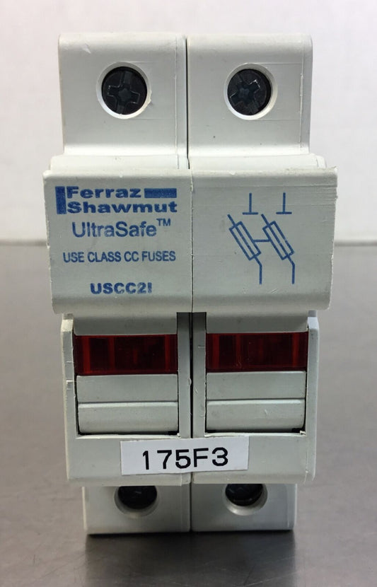 FERRAZ SHAWMUT USCC21 ULTRASAFE FUSE BLOCK HOLDER 30A  600V    4D