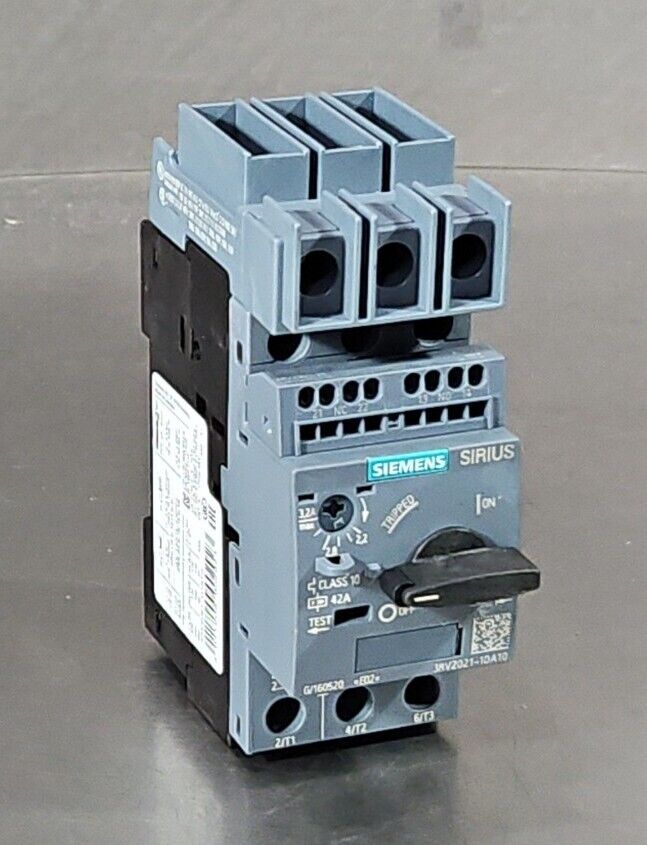 Siemens 3RV2021-1DA10 Circuit Breaker                                   4E-17