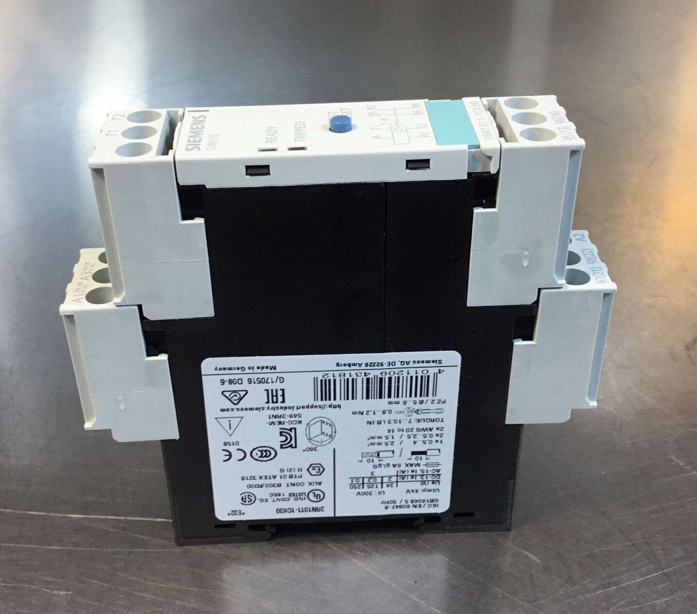 Siemens  3RN1011-1CK00  Motor Protection Tripping Unit    4C