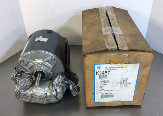 GENERAL ELECTRIC  5K49MN6126T  Motor 3Ph 1/3 HP     1C