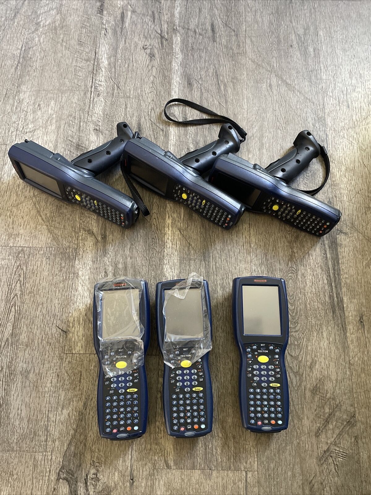 Honeywell MX7 Tecton Wireless Handheld Barcode Scanner Lot With 5 Batteries @1B