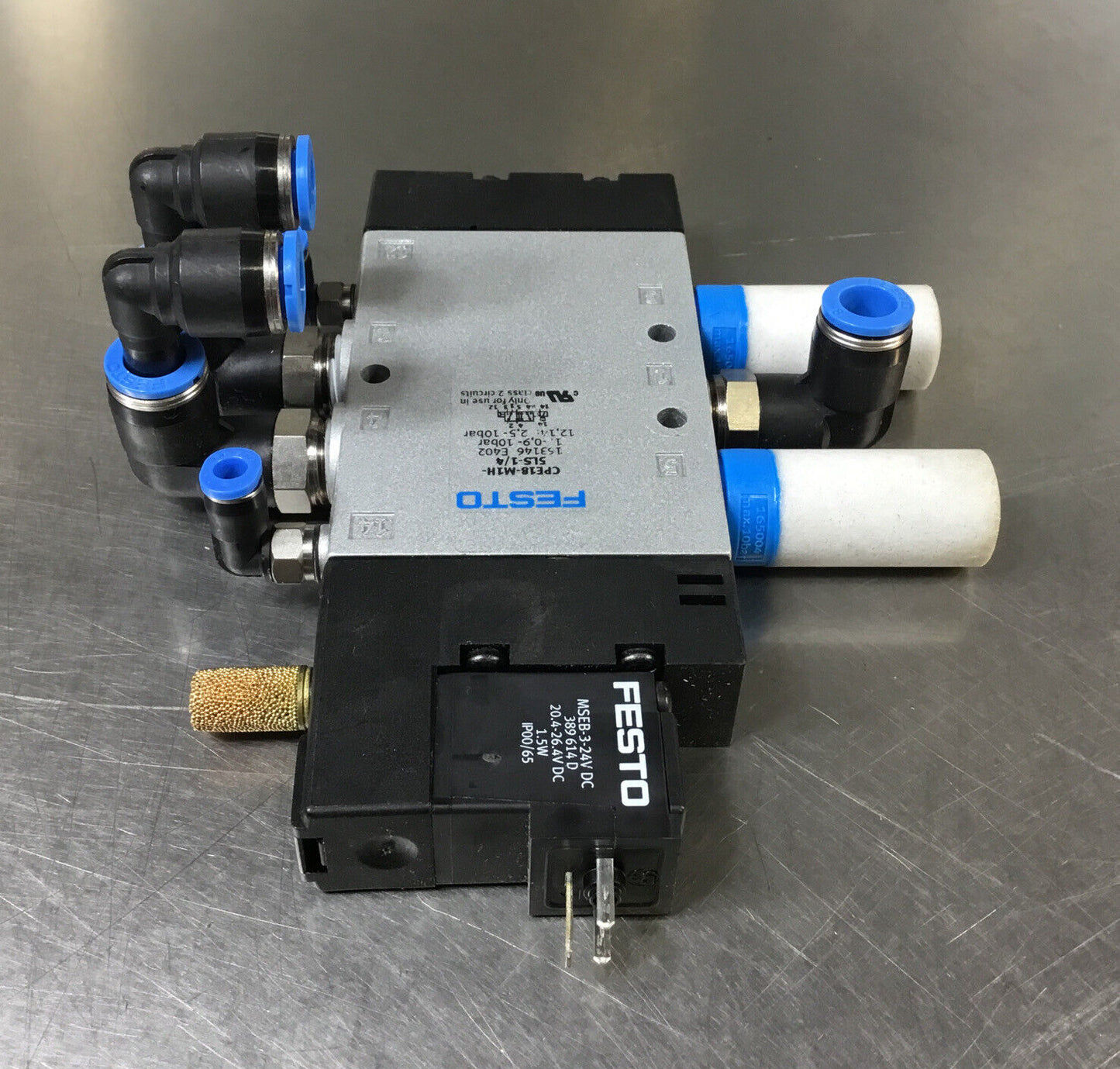 FESTO  CPE18-M1H-5LS-1/4  163146  Solenoid Valve    6E