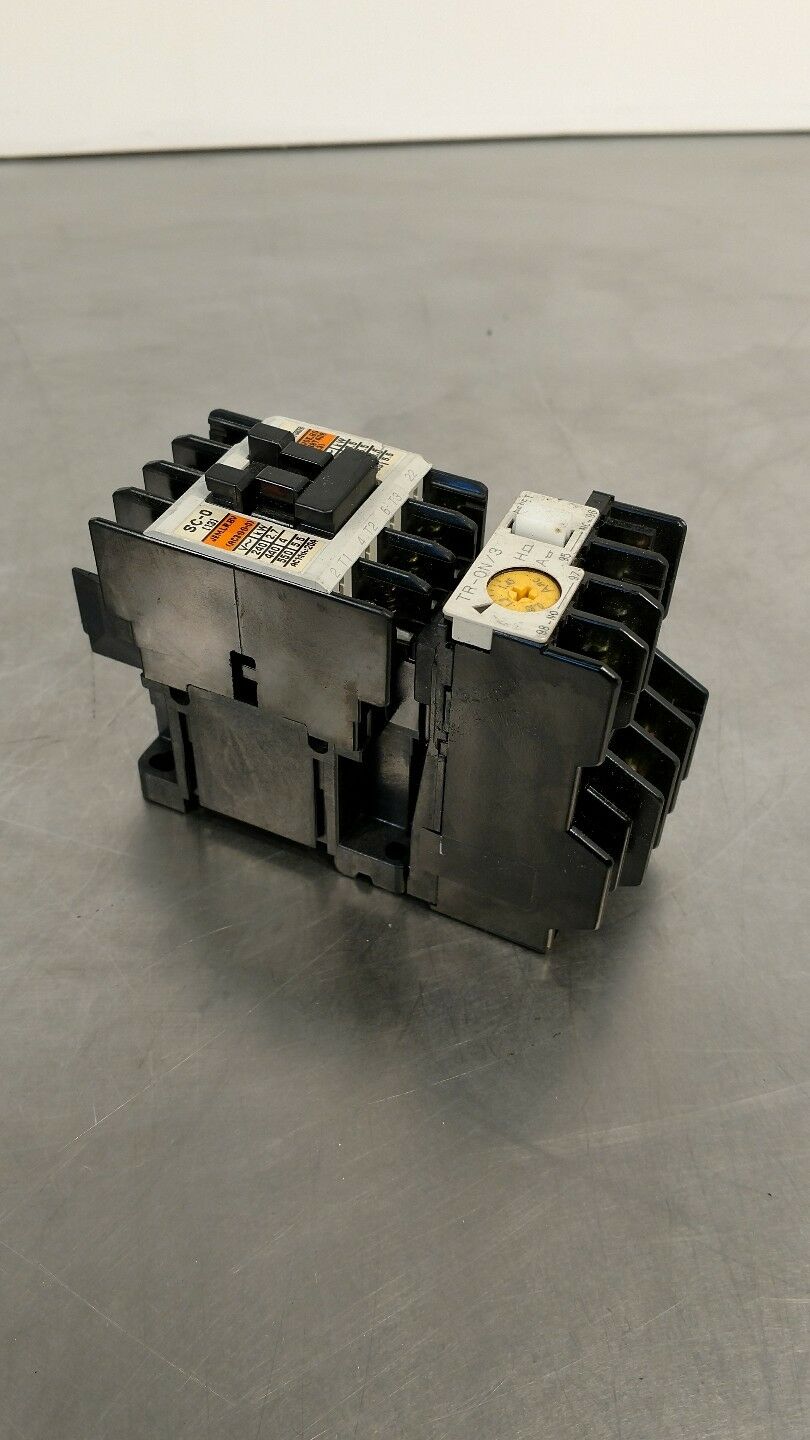 FUJI SC-0Y Contactor w/TR-ON/3 Module                                      4E-13