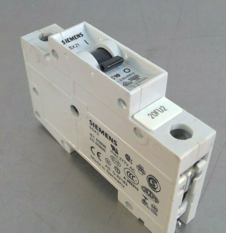 Siemens - 5SX21 C10 - Circuit Breaker - 5SX2                                  4G