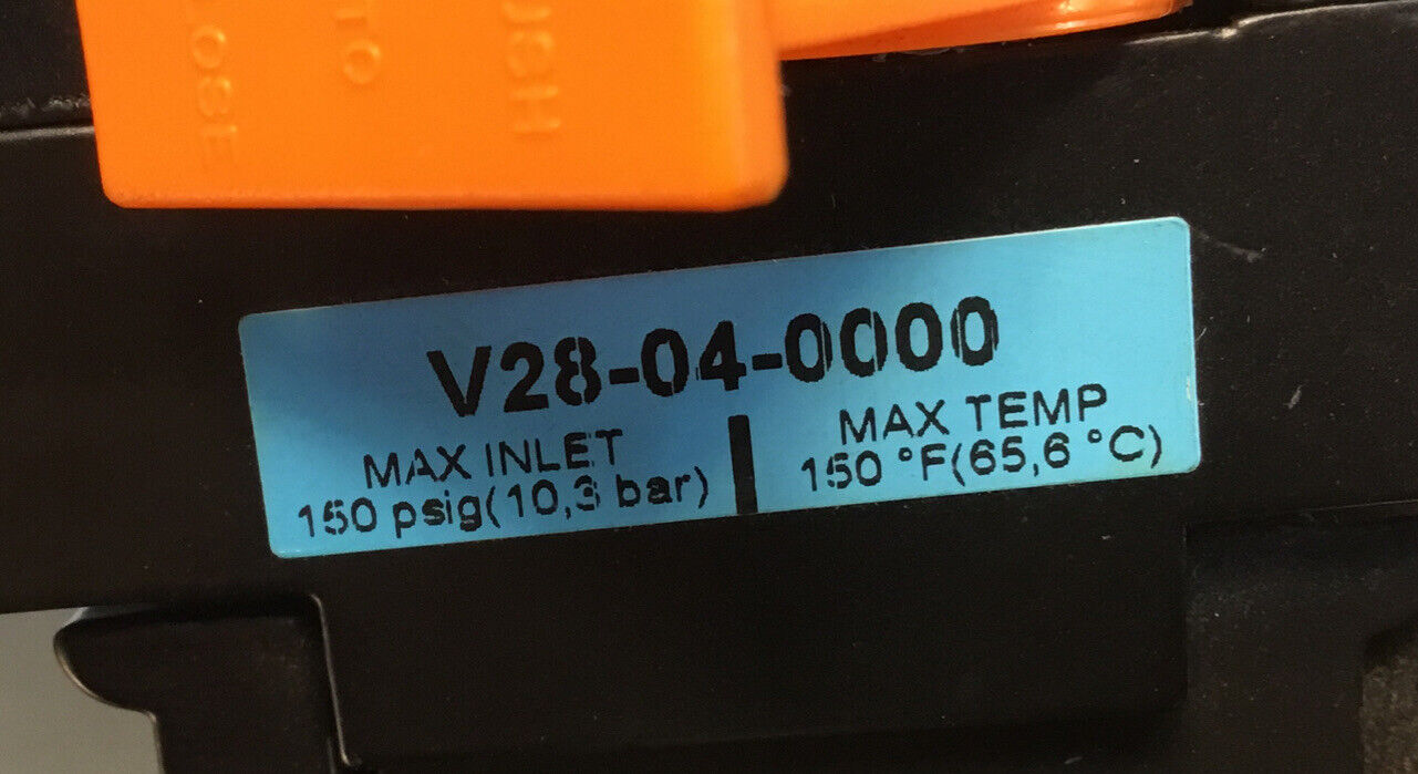 WILKERSON  B28-04-FKG0  +  V28-04-000  FILTER/REGULATOR + Shut-Off Valve    6B