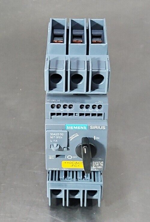 Siemens 3RV2711-AD10 Circuit Breaker                                       4E-20