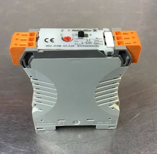 WEIDMULLER WGZ ADJ ELEC FUSE MODULE 8727630000 0.5 to 5 AMPS.  Loc.4A