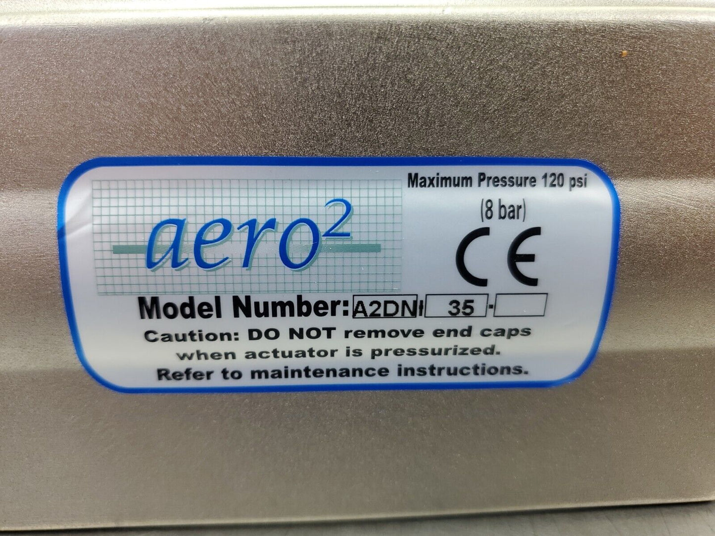 Aero² A2DN-35 120psi Pneumatic Actuator.                                   6C-21