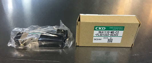 CKD solenoid valve  3KA1110-M5-C2-FL301322-DC24V   24VDC    5D