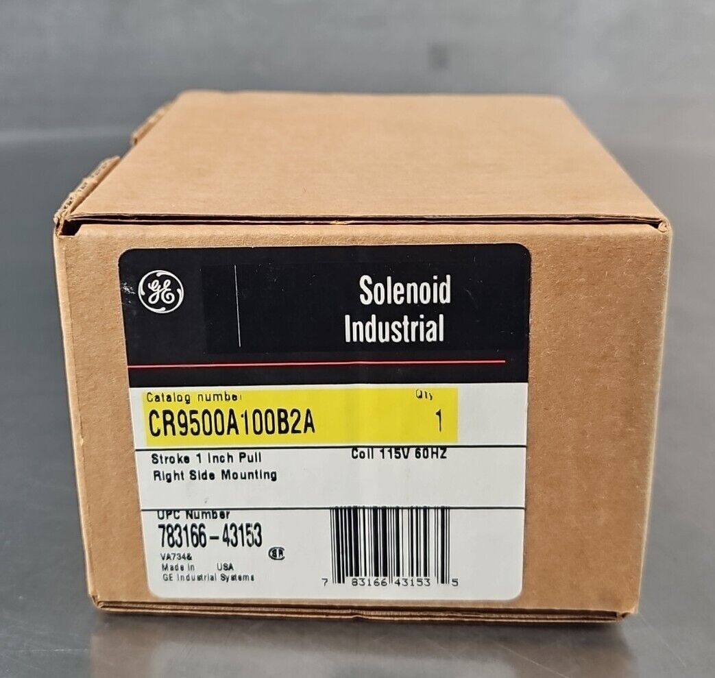 GE CR9500A100B2A SOLENOID COIL 115V 60Hz.                               Loc4A-5