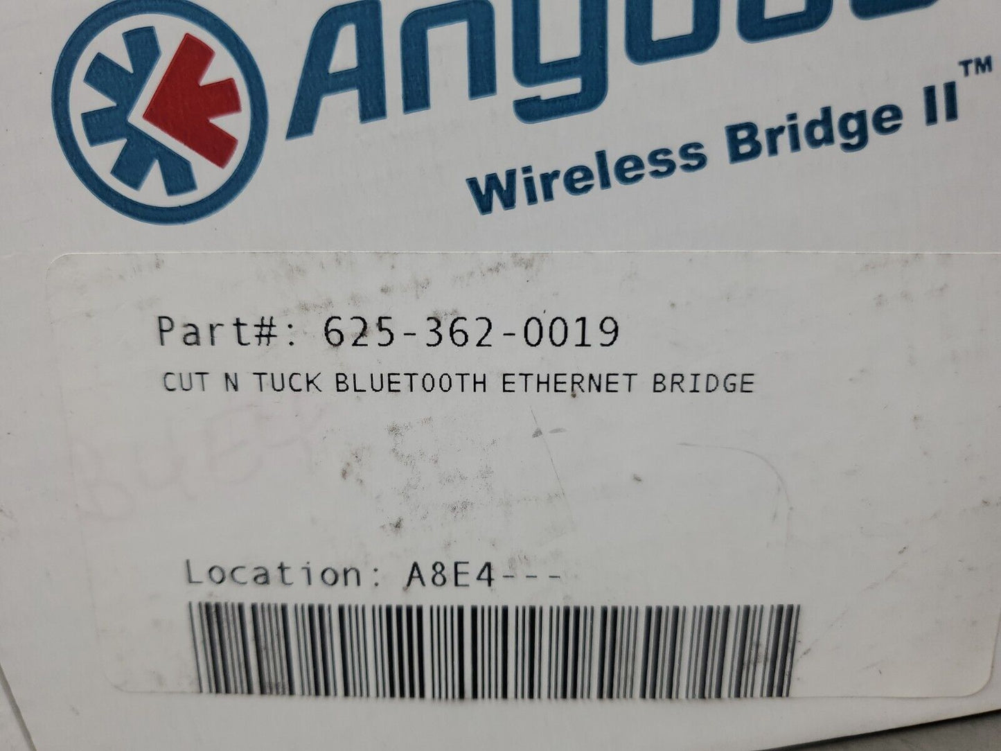 Anybus 625-362-0019 Cut-N-Tuck Bluetooth Ethernet Bridge **Factory Sealed* 3C-MC