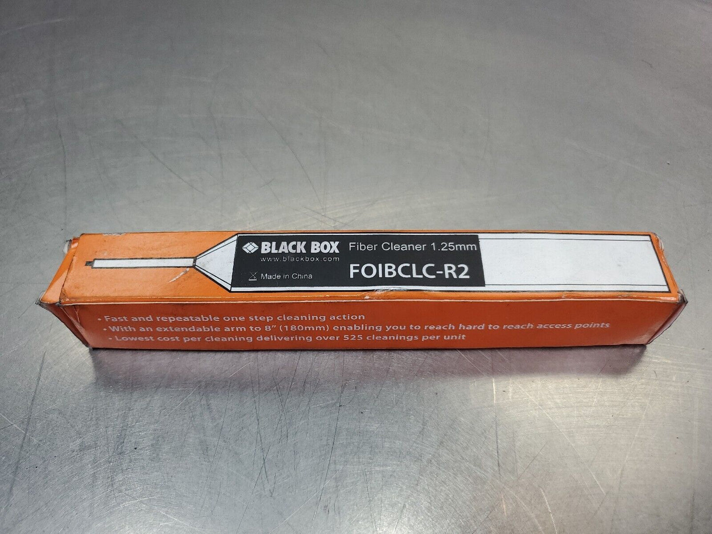 Black Box FOIBCLC-R2 FIBER CONNECTOR CLEANING TOOL - 1.25-MM.               3D-2