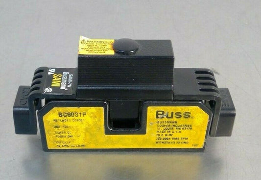 Bussmann BC6031P Fuse Block w/ SAMI - SAMI-7N Fuse Cover                    3D-1