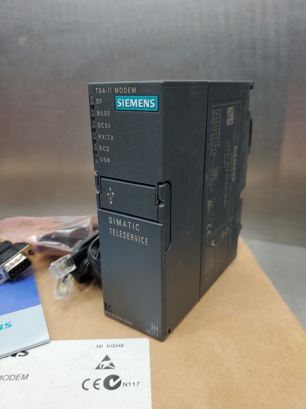 Siemens 6ES7 972-0CB35-0XA0 TS Adapter II Modem.                           3D-11