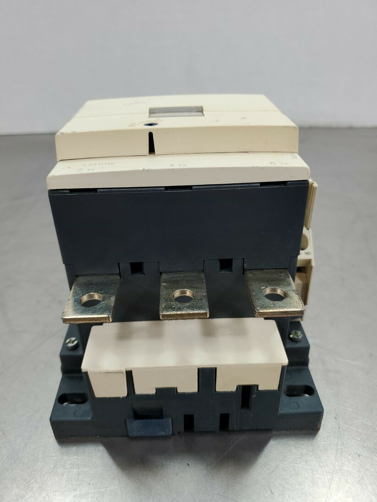 SCHNEIDER ELECTRIC LC1D115 Telemecanique CONTACTOR LX4D8BD24VDC COIL.         4F