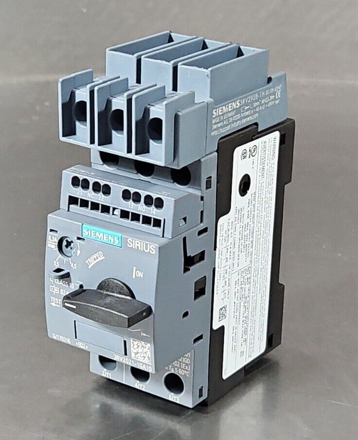 SIEMENS 3RV2021-1GA10 Circuit Breakers                                     4E-18