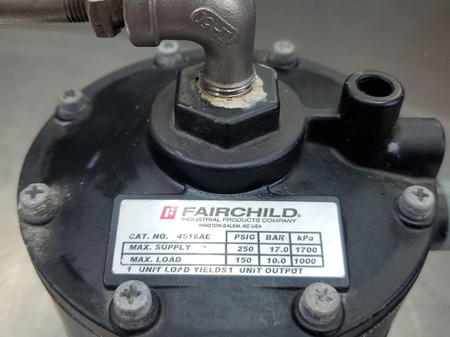 Fairchild - Cat No 4516AE Pneumatic Filter Module.                         6E-21