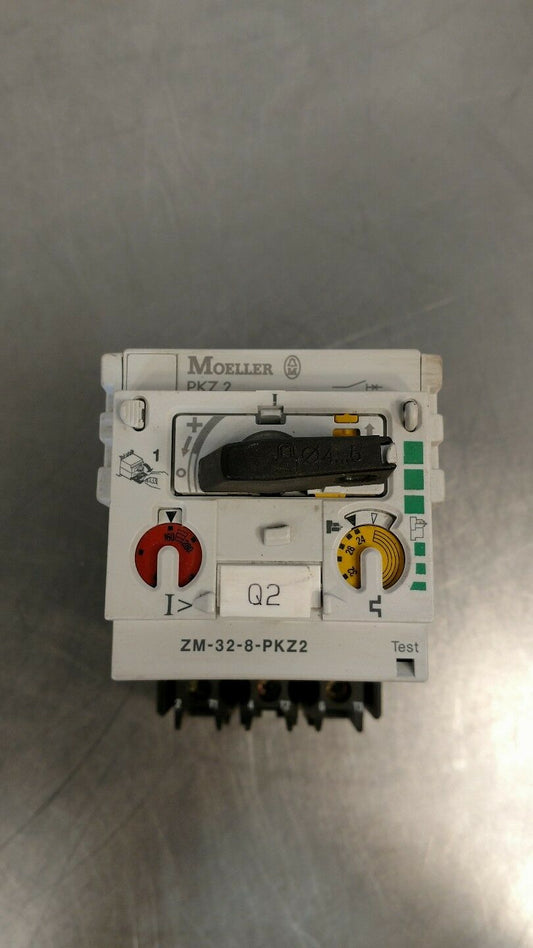 Moeller PKZ 2 3-Pole Motor Protective Circuit-Breaker ZM-32-8-PKZ2 BIN#4