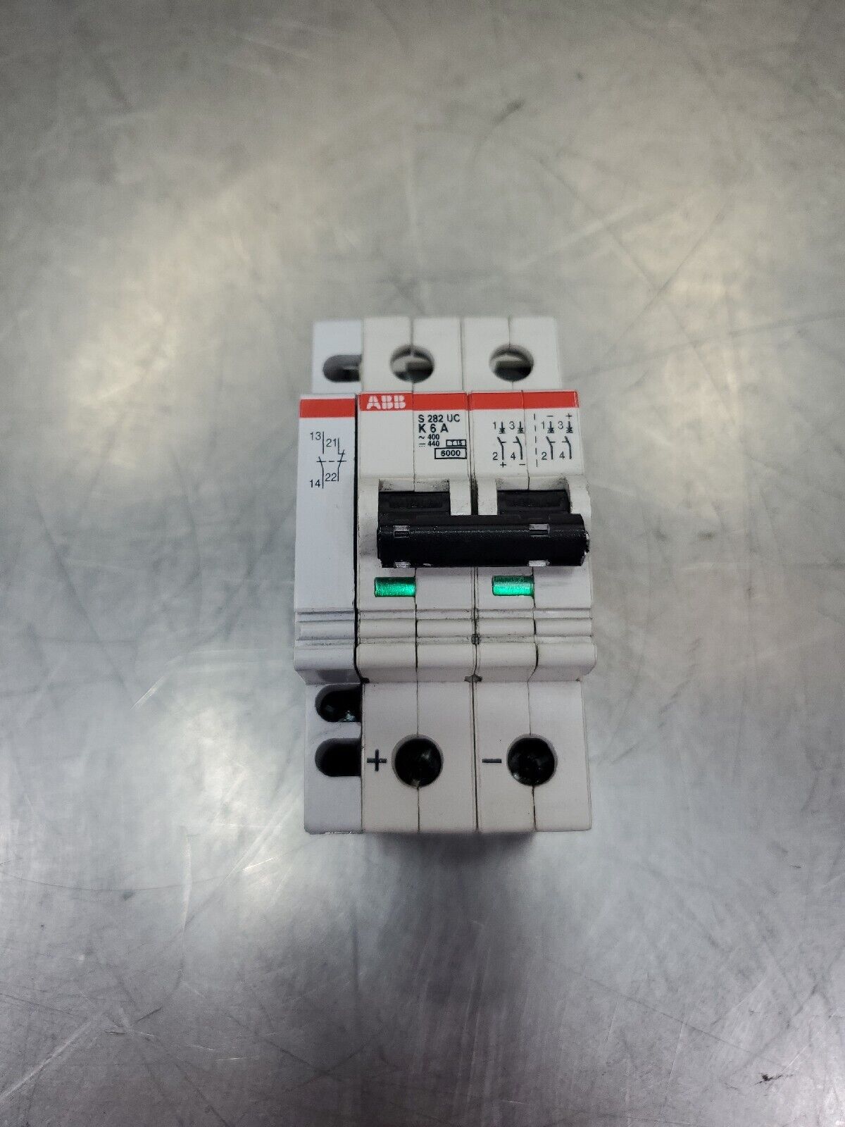 ABB S282-UC-K6A 400VAC/440VDC Circuit Breaker.                                4G