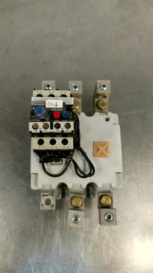 Telemecanique LR2 D13 Overload Relay w/LR2 F5369 Contactor                 4E-15