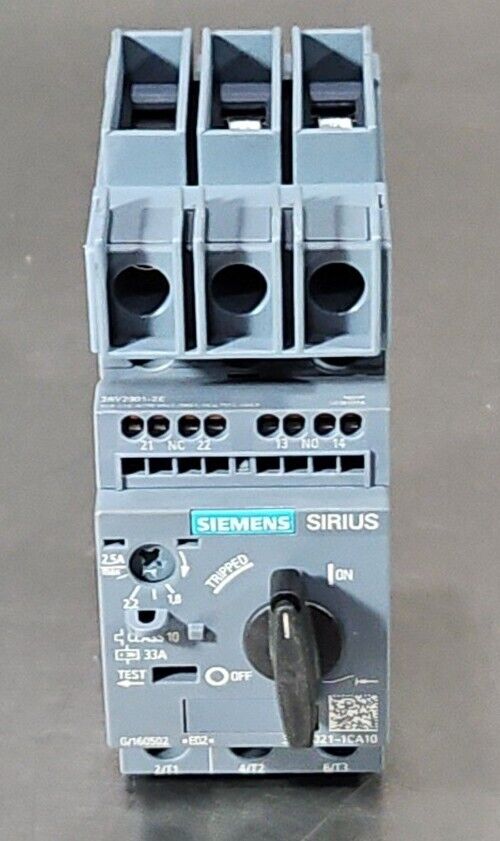 Siemens 3RV2021-1CA10. Circuit Breaker.                               4E-23