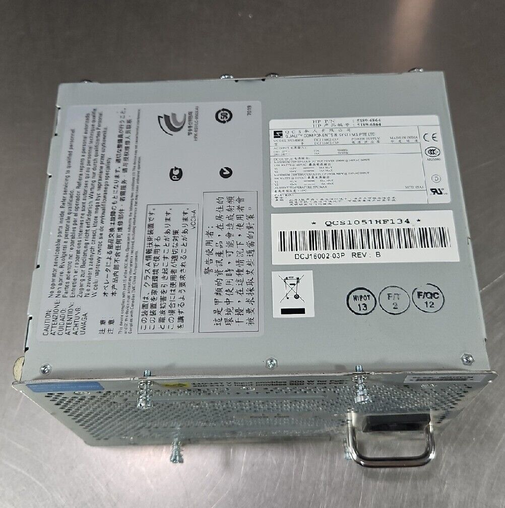 HP Procurve J9306A Power Supply Module.                                 Loc 4-30