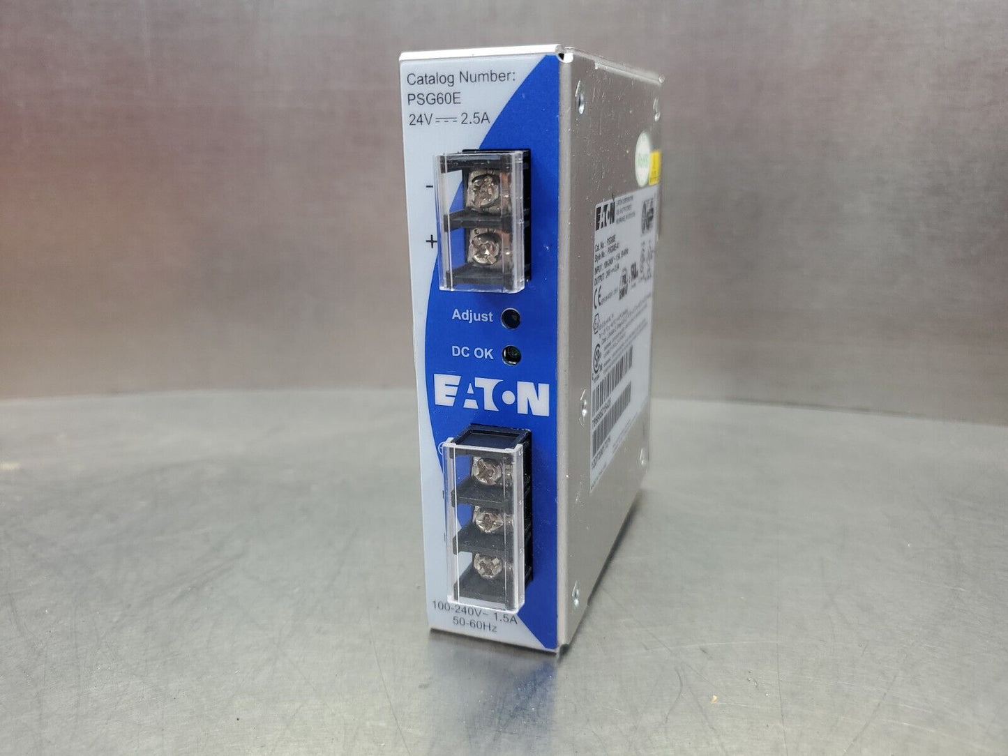 EATON PSG60E-A1 24V 2.5A Power Supply.                       4B-1