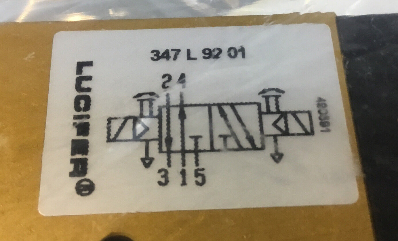 LUCIFER  347 L  92 01  DOUBLE SOLENOID VALVE  347L9201 + 2 ea. DA01C2    6D