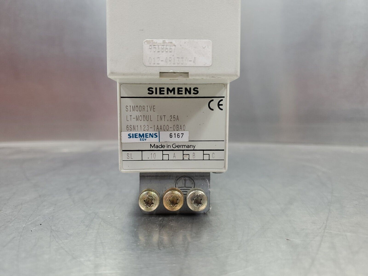 Siemens 6SN1123-1AA00-0BA0 SIMODRIVE Lt-Module.                               1C