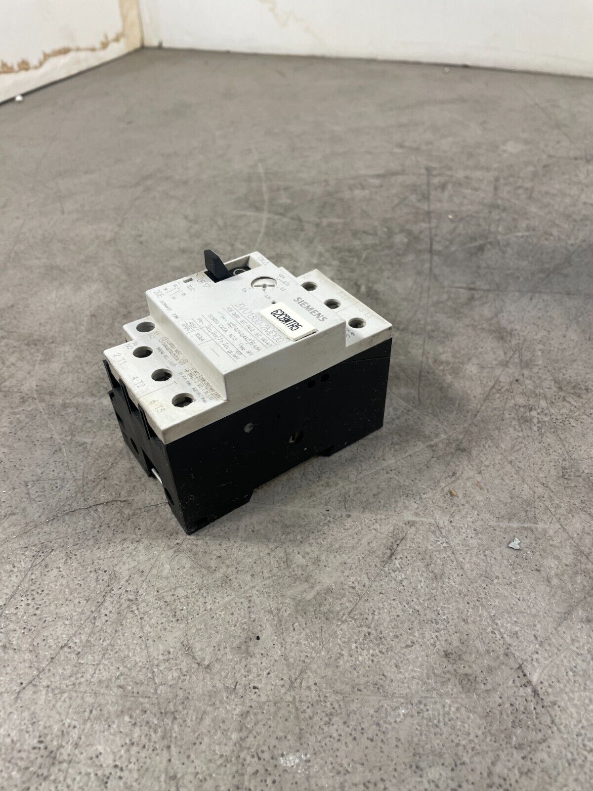 Siemens 3VU1300-2MD00  0.24-0.4AMP 3 Pole 380 V Circuit Breaker @2D