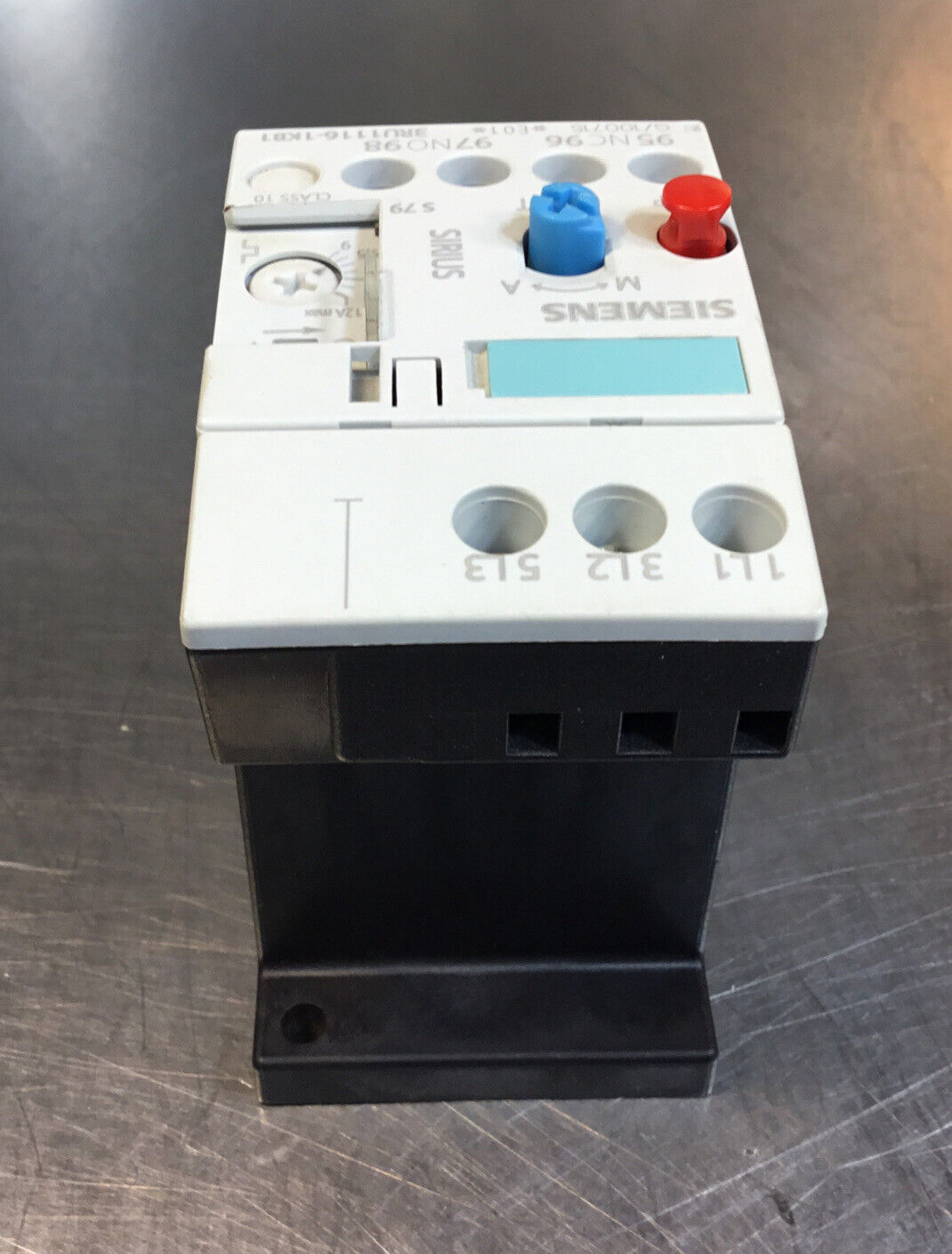 Siemens  3RU1116-1KB1  Overload Relay 9-12A     4G