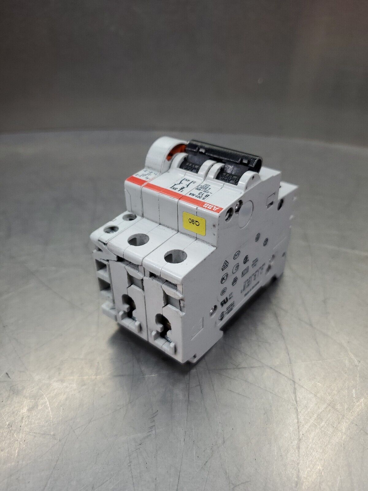 ABB 2-Pole 13A S 201-NA B13 230/400 Circuit Breaker.                          4G