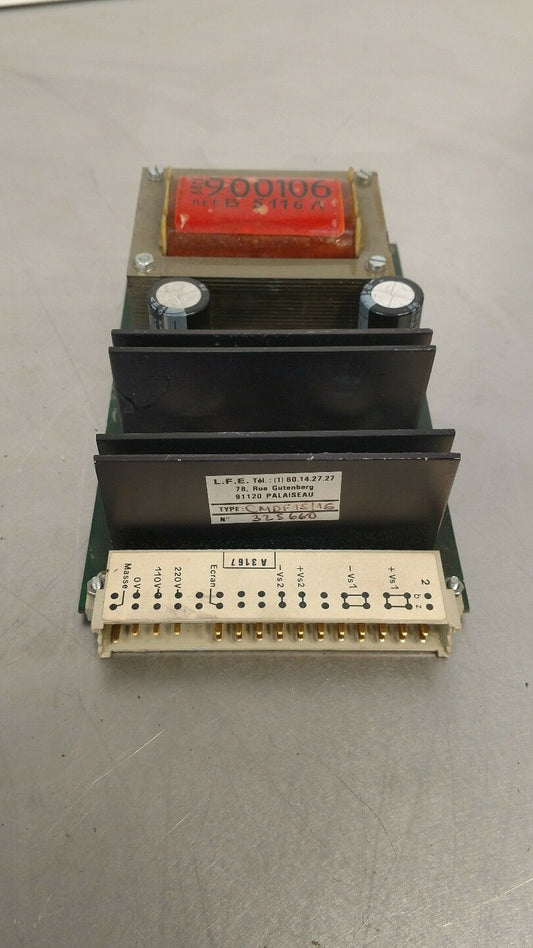 LFE CMDF1S1/S Power Supply Board                                            3E-2