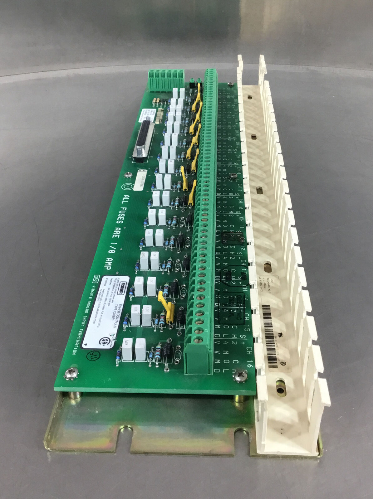 Fisher - Rosemount 41B7284X022  Analog Termination Panel CL6861X1-A2     3B