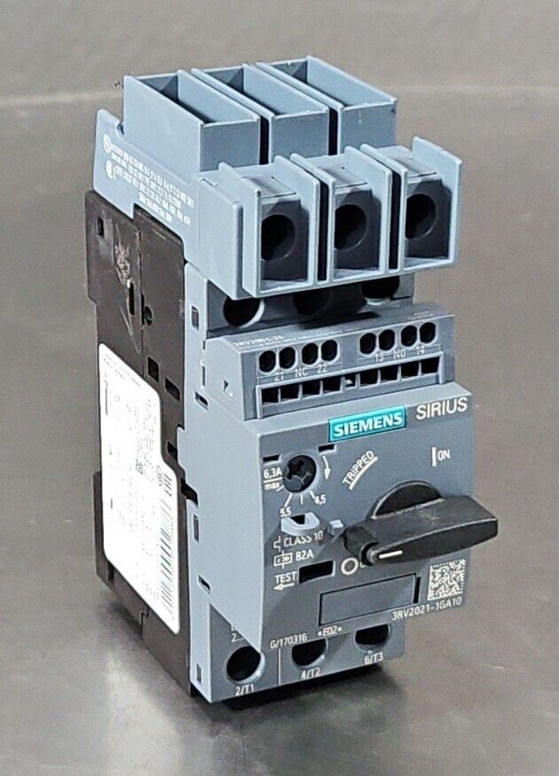 SIEMENS 3RV2021-1GA10 Circuit Breakers                                     4E-18