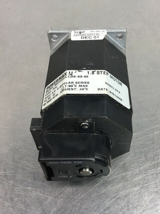 Pacific Scientific Powermax II M22NSXA-LDN-SS-02 Step Motor 1500RPM DC24V   1D